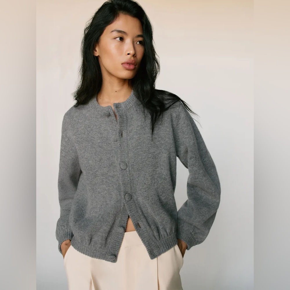 Reformation Cobel Regenerative Wool Cardigan